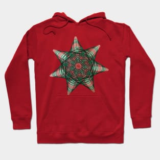 Spirograph--Christmas Pattern 5 Hoodie